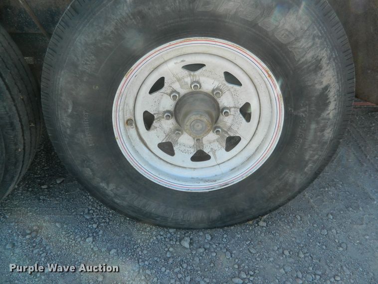 image for item DF4646 2002 Eagle utility trailer