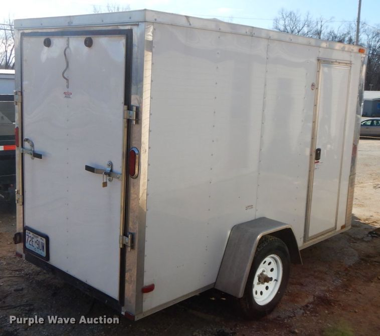 image for item DF6342 2017 Arising Industries 510VSRW  enclosed cargo trailer