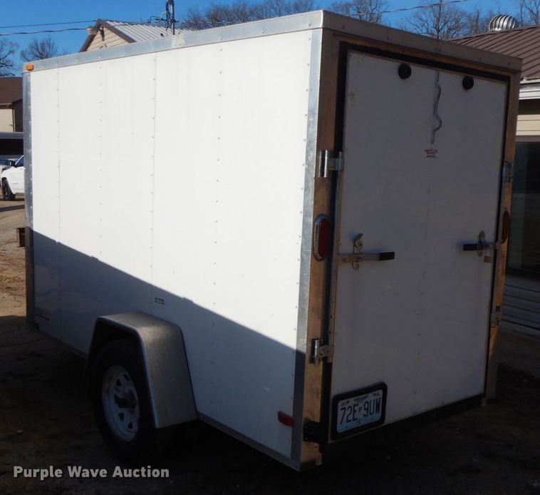 image for item DF6342 2017 Arising Industries 510VSRW  enclosed cargo trailer