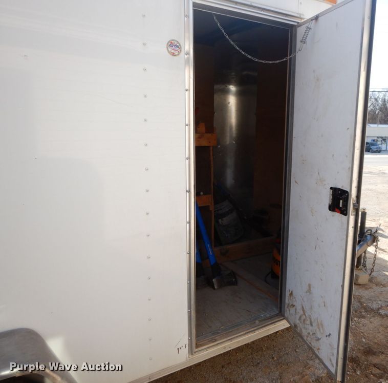 image for item DF6342 2017 Arising Industries 510VSRW  enclosed cargo trailer