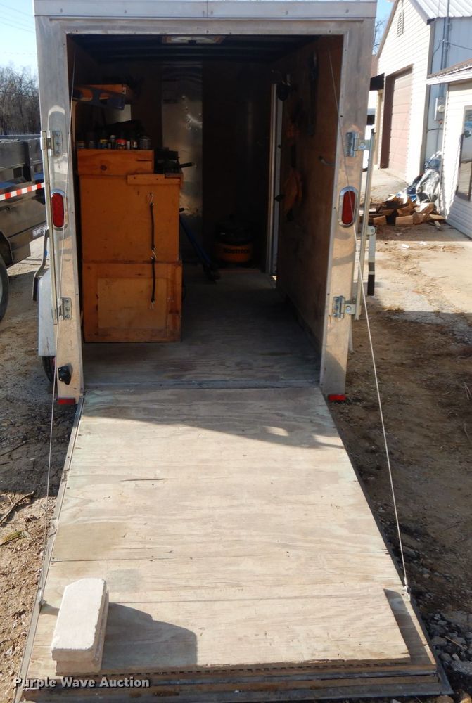 image for item DF6342 2017 Arising Industries 510VSRW  enclosed cargo trailer