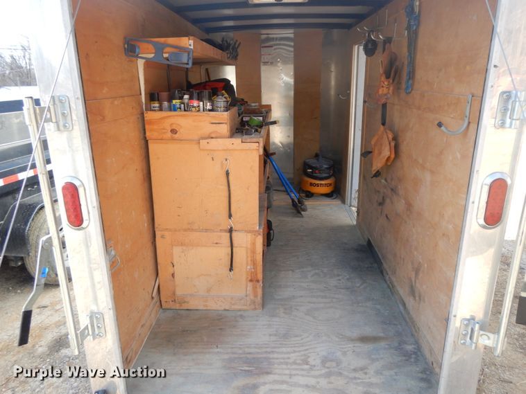 image for item DF6342 2017 Arising Industries 510VSRW  enclosed cargo trailer