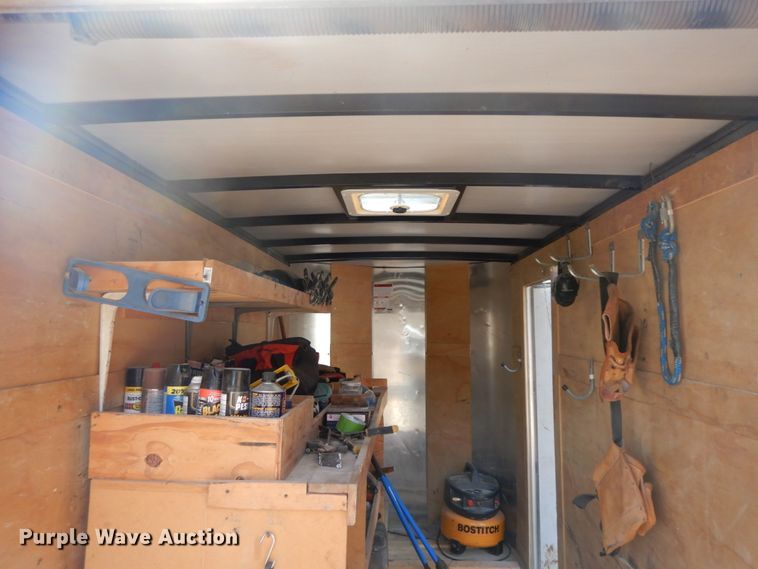 image for item DF6342 2017 Arising Industries 510VSRW  enclosed cargo trailer