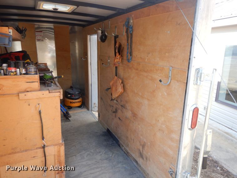 image for item DF6342 2017 Arising Industries 510VSRW  enclosed cargo trailer