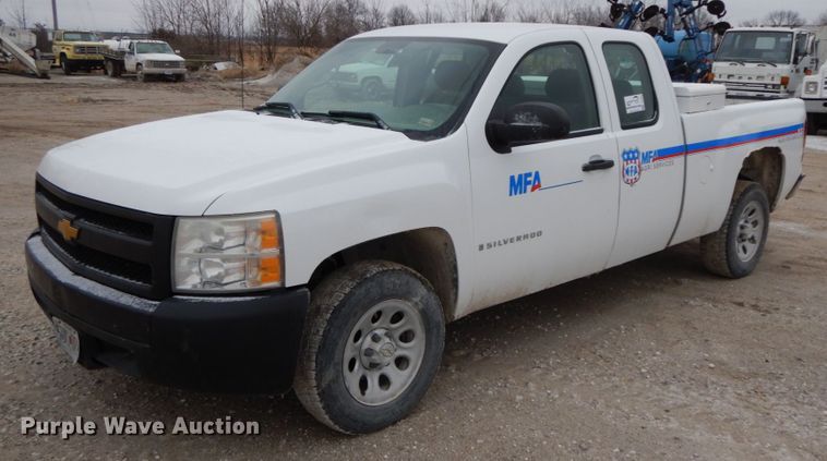 image for item DF6345 2008 Chevrolet Silverado 1500  Ext. Cab pickup truck