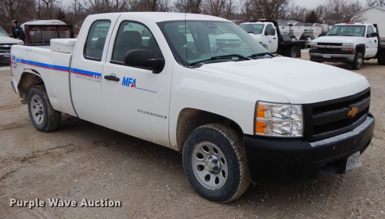 image for item DF6345 2008 Chevrolet Silverado 1500  Ext. Cab pickup truck