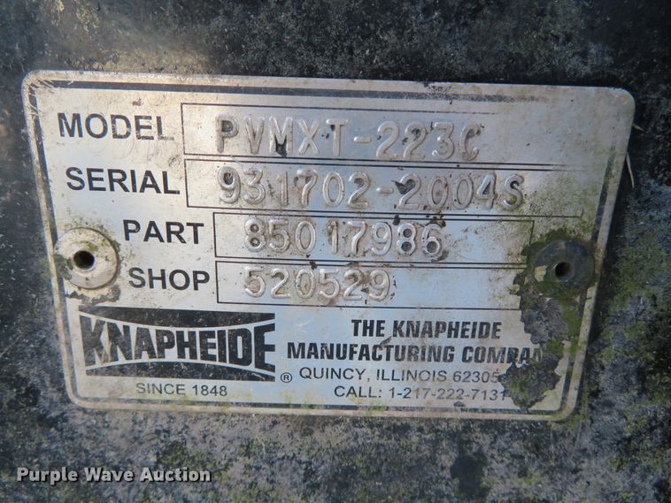 image for item DH0604 Knapheide PVMXT-223C flatbed