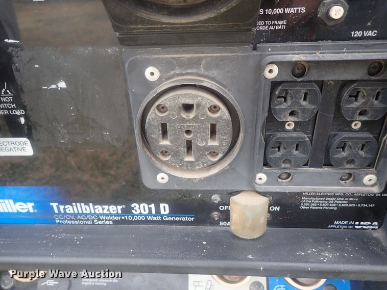 image for item DI7362 Miller Trailblazer 301D welder/generator