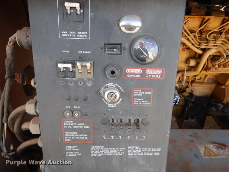 image for item DJ0375 2012 Warren Power Systems WCW204MH/RV  light plant