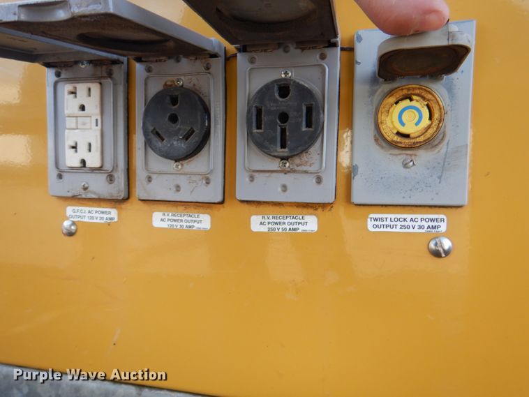 image for item DJ0375 2012 Warren Power Systems WCW204MH/RV  light plant