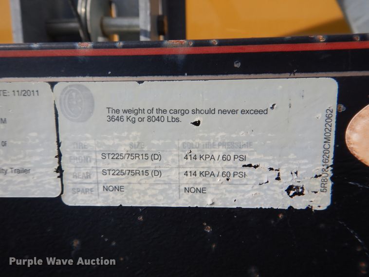 image for item DJ0375 2012 Warren Power Systems WCW204MH/RV  light plant