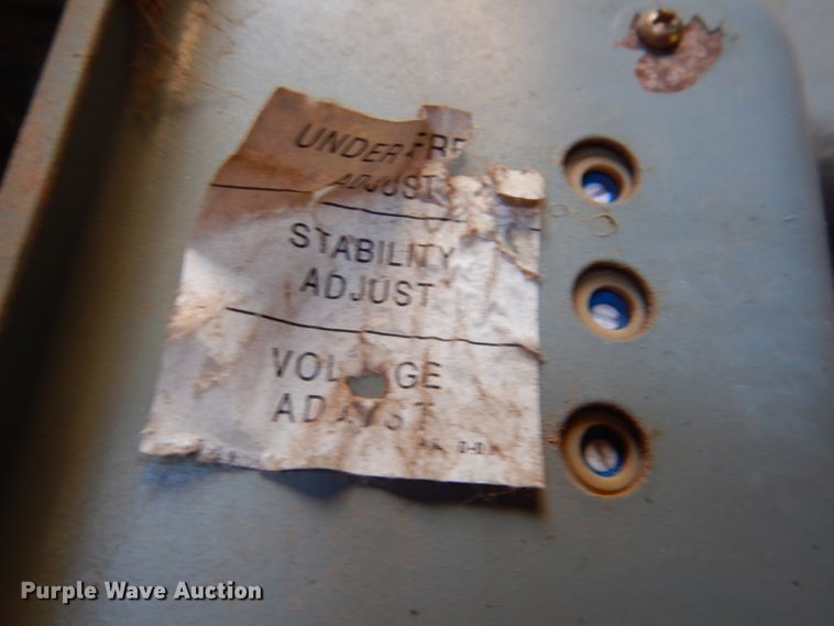 image for item DJ0375 2012 Warren Power Systems WCW204MH/RV  light plant