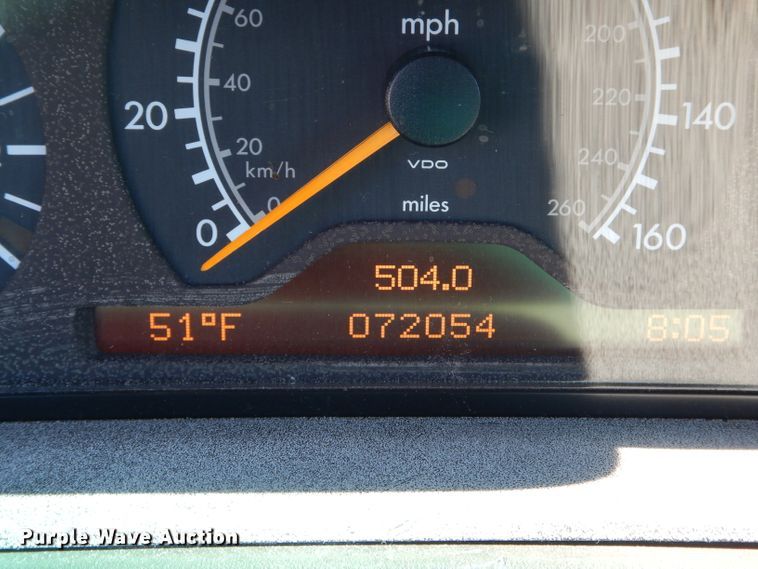 image for item DJ0509 1997 Mercedes Benz E420