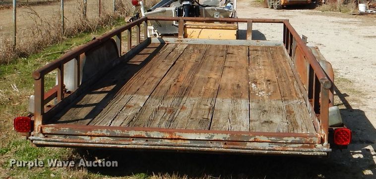 image for item DJ0511 1998 Big Tex Z10PI equipment trailer