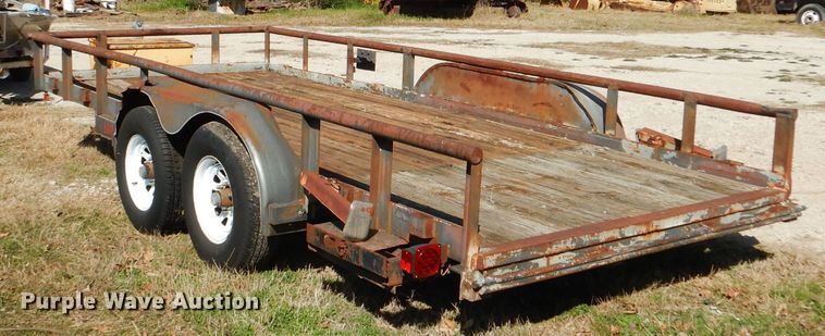 image for item DJ0511 1998 Big Tex Z10PI equipment trailer