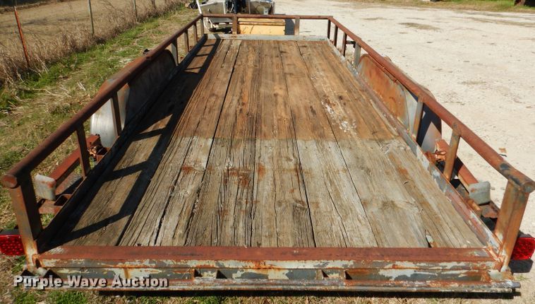 image for item DJ0511 1998 Big Tex Z10PI equipment trailer