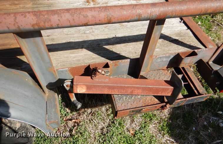 image for item DJ0511 1998 Big Tex Z10PI equipment trailer