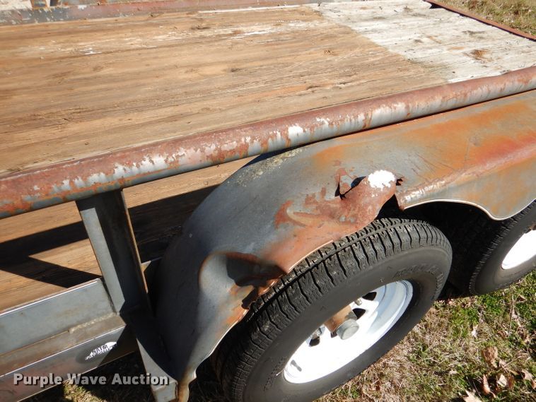 image for item DJ0511 1998 Big Tex Z10PI equipment trailer