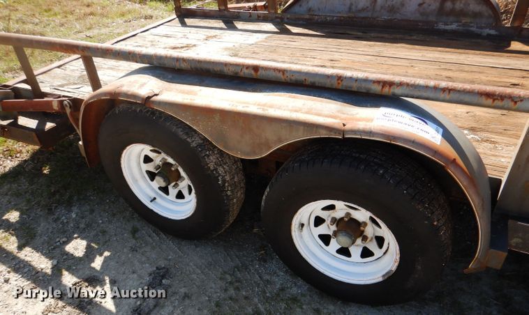 image for item DJ0511 1998 Big Tex Z10PI equipment trailer