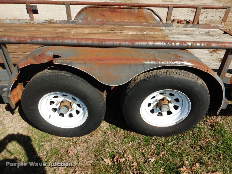 image for item DJ0511 1998 Big Tex Z10PI equipment trailer