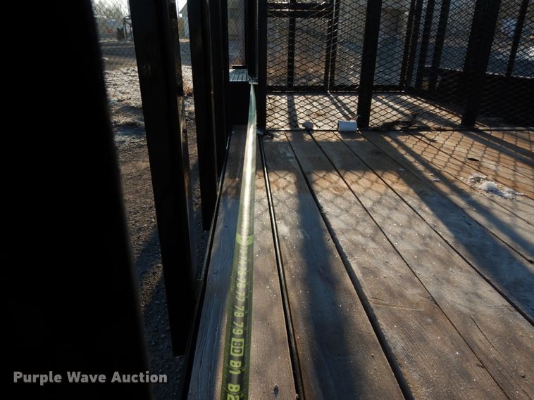 image for item DJ7249 2017 Texas Bragg  utility trailer