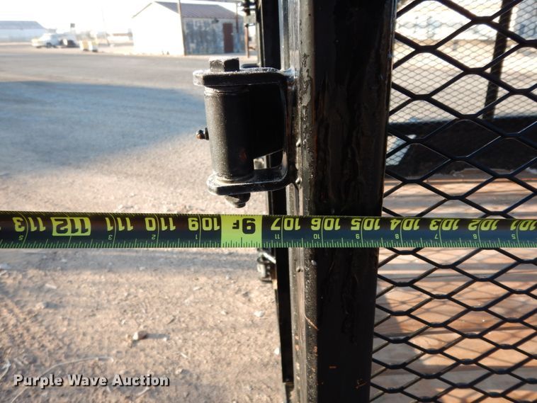 image for item DJ7249 2017 Texas Bragg  utility trailer