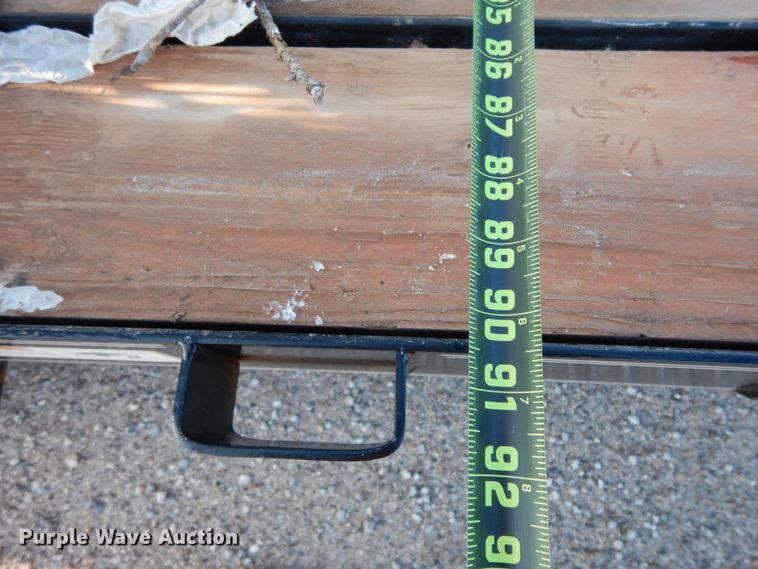 image for item DJ7249 2017 Texas Bragg  utility trailer