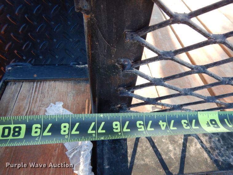 image for item DJ7249 2017 Texas Bragg  utility trailer