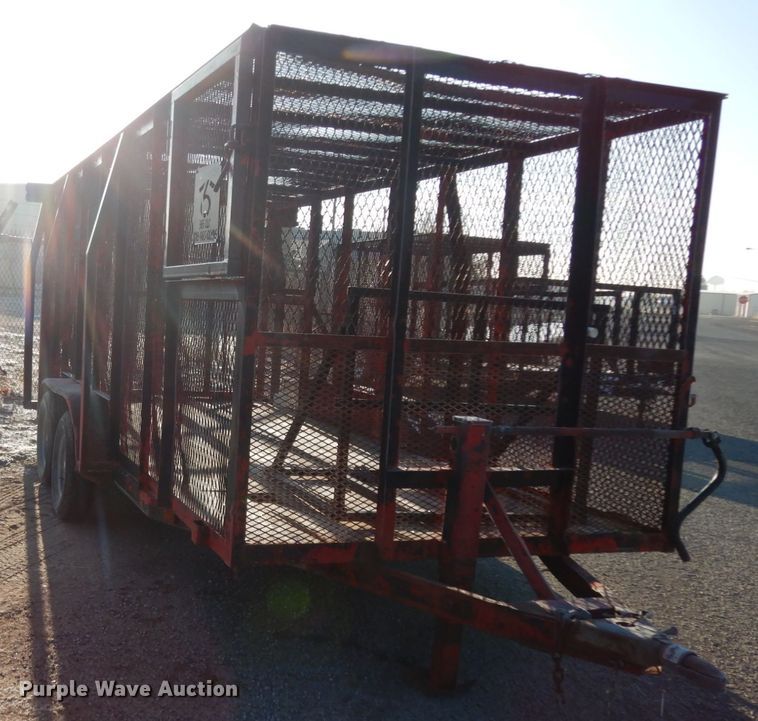 image for item DJ7250 2008 Apache utility trailer