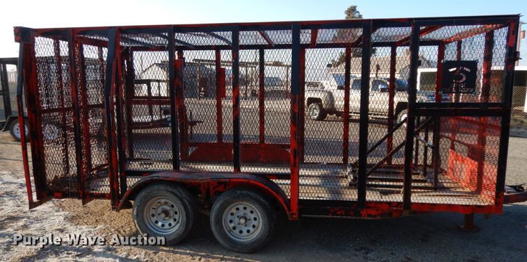 image for item DJ7250 2008 Apache utility trailer