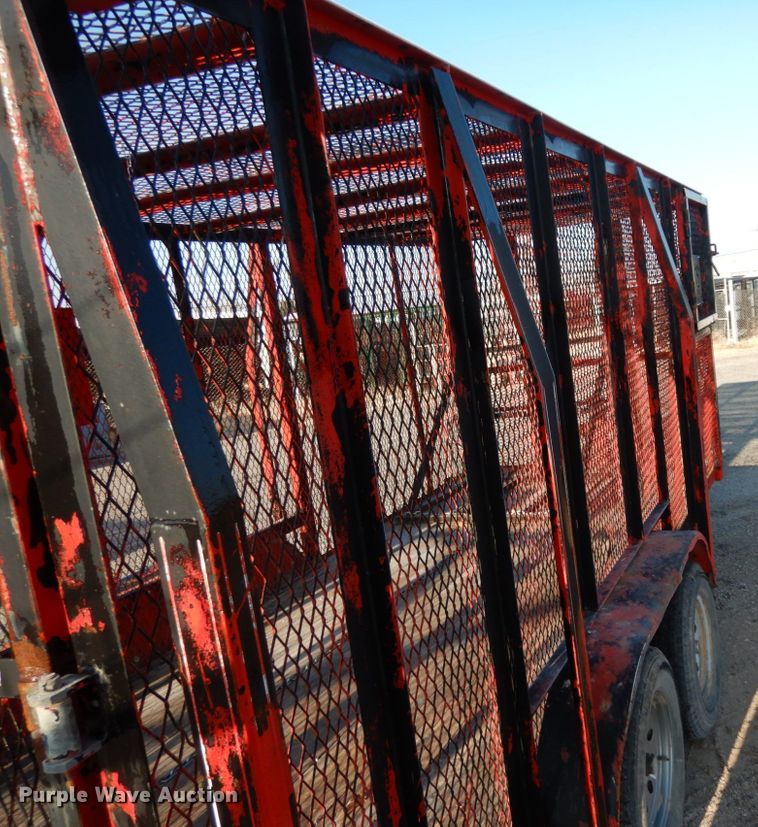 image for item DJ7250 2008 Apache utility trailer