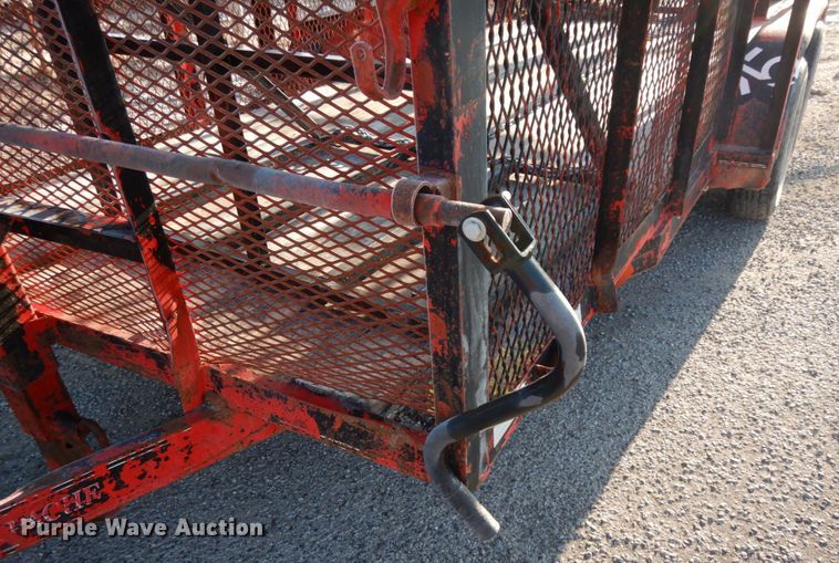 image for item DJ7250 2008 Apache utility trailer