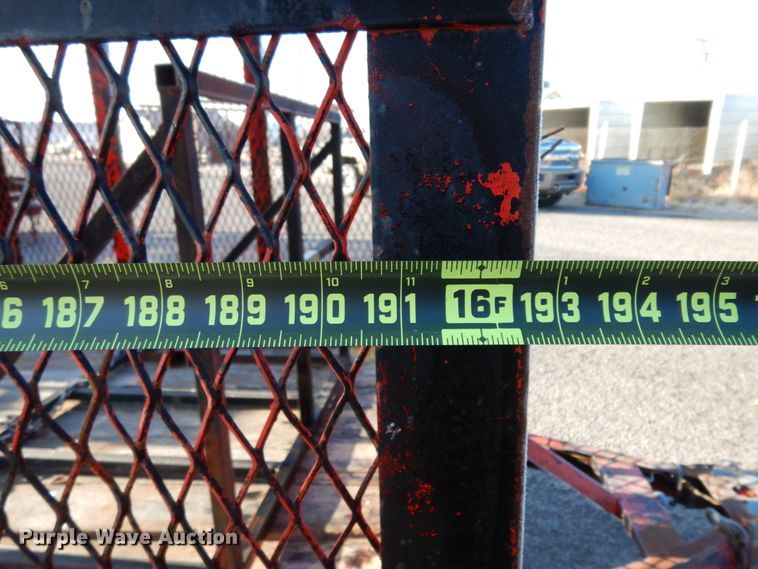 image for item DJ7250 2008 Apache utility trailer