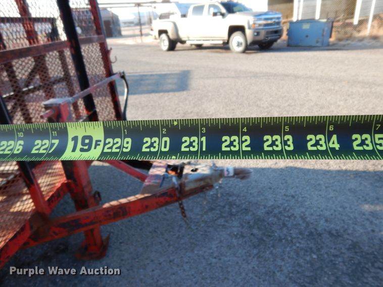 image for item DJ7250 2008 Apache utility trailer