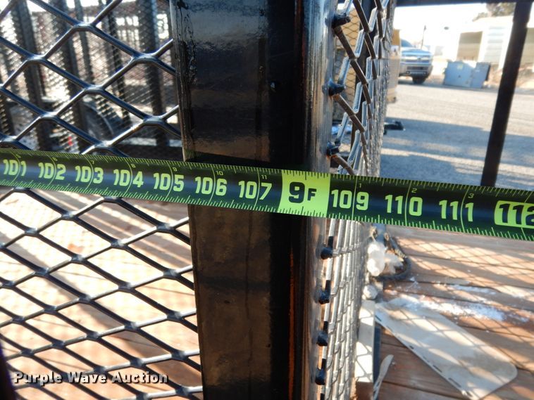 image for item DJ7252 2017 Texas Bragg utility trailer