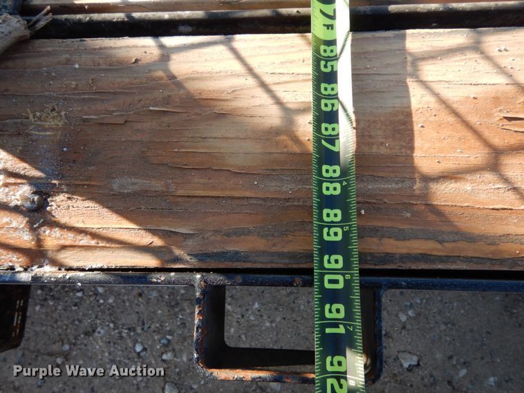 image for item DJ7253 2017 Texas Bragg utility trailer