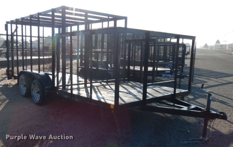 image for item DJ7254 2019 C&M utility trailer