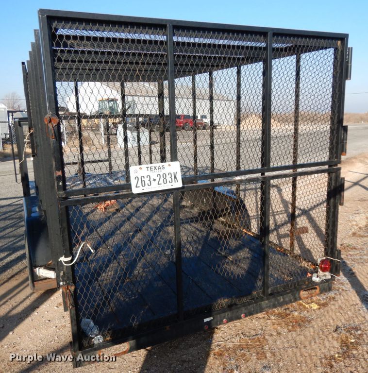 image for item DJ7254 2019 C&M utility trailer