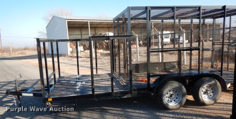 image for item DJ7254 2019 C&M utility trailer
