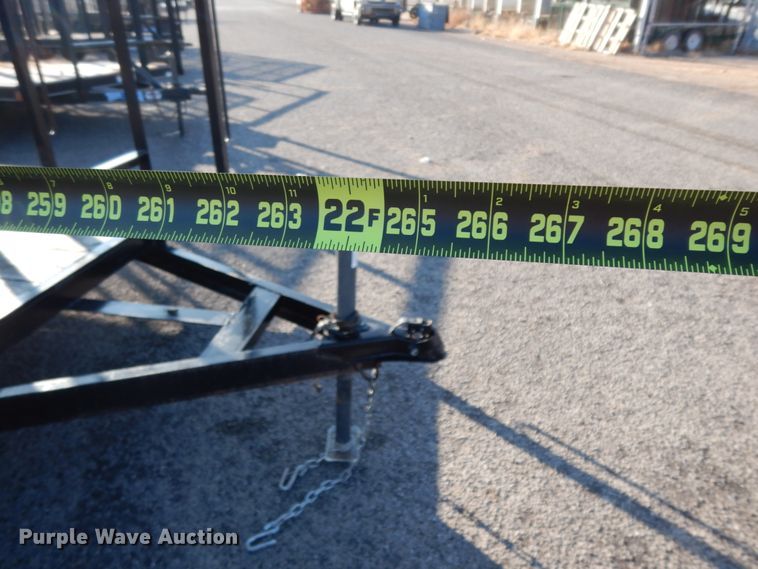 image for item DJ7254 2019 C&M utility trailer