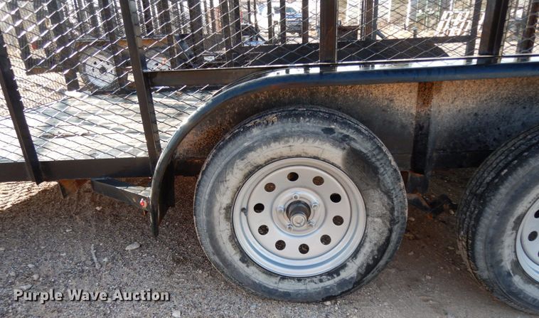 image for item DJ7254 2019 C&M utility trailer