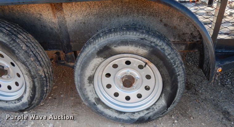 image for item DJ7254 2019 C&M utility trailer