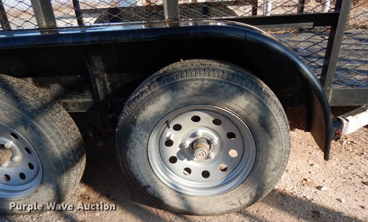 image for item DJ7254 2019 C&M utility trailer