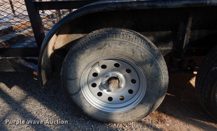 image for item DJ7254 2019 C&M utility trailer