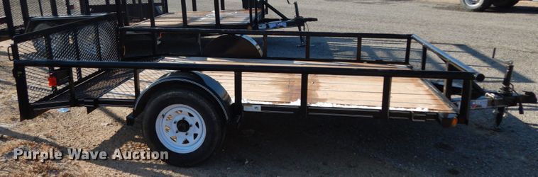 image for item DJ7256 2016 Texas Bragg NA612P29 utility trailer
