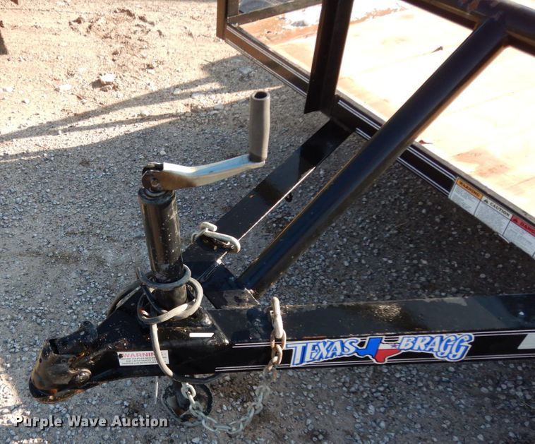 image for item DJ7256 2016 Texas Bragg NA612P29 utility trailer