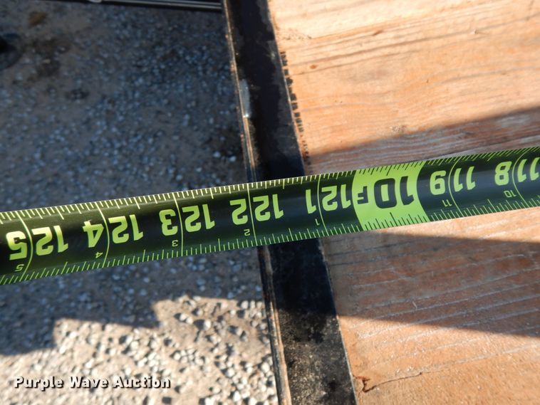 image for item DJ7256 2016 Texas Bragg NA612P29 utility trailer