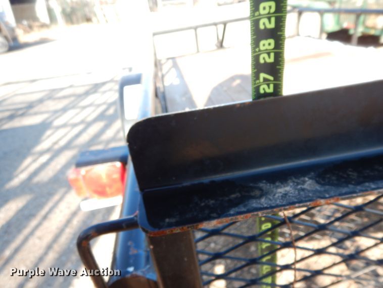 image for item DJ7256 2016 Texas Bragg NA612P29 utility trailer