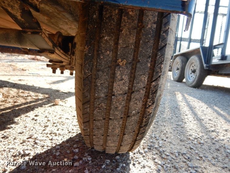 image for item DJ7256 2016 Texas Bragg NA612P29 utility trailer