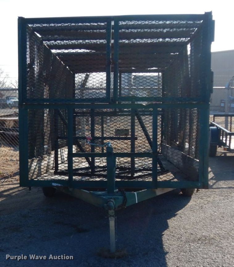 image for item DJ7257 2000 Tex Mex utility trailer